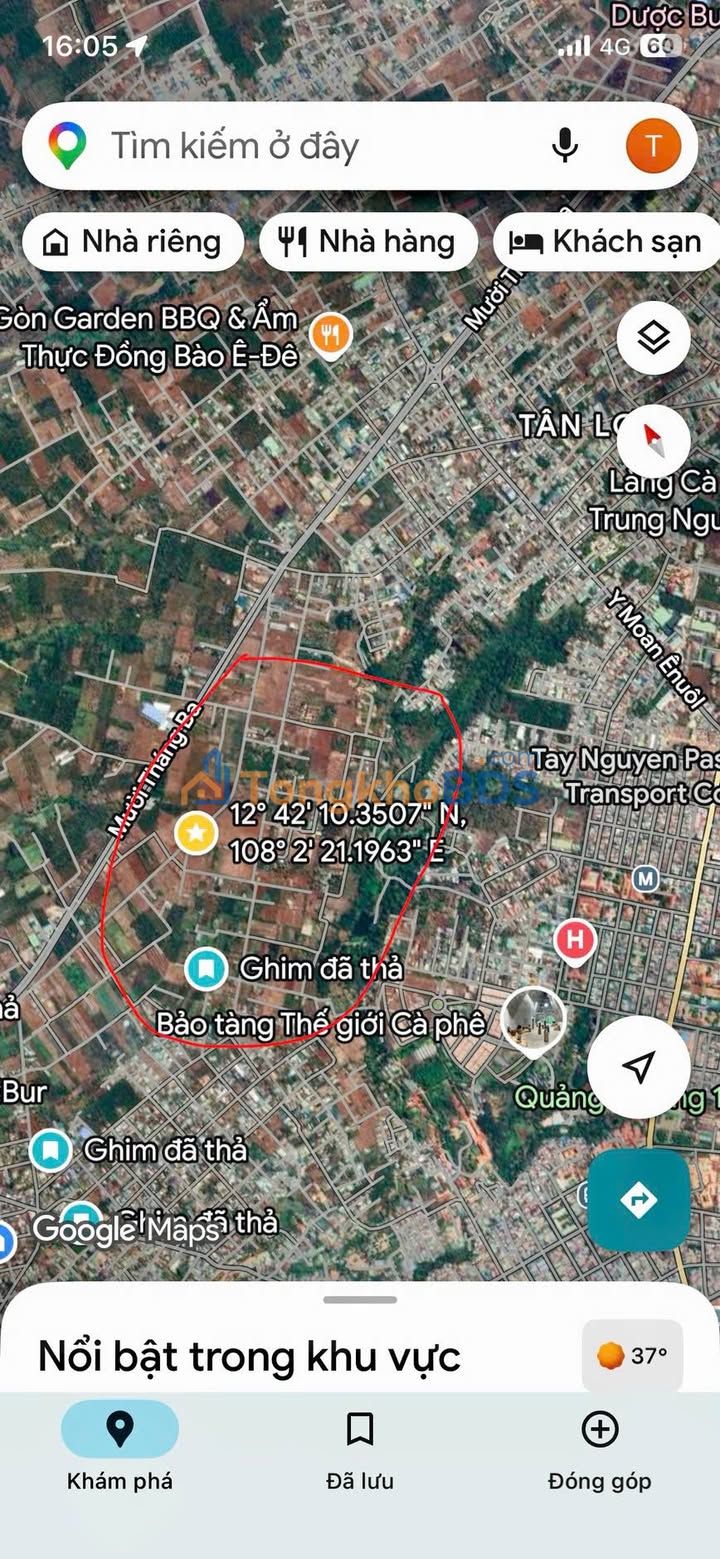 Đất nền Nguyễn Đình Chiểu nối dài 500m² 4.5 tỷ - Sổ đỏ chính chủ