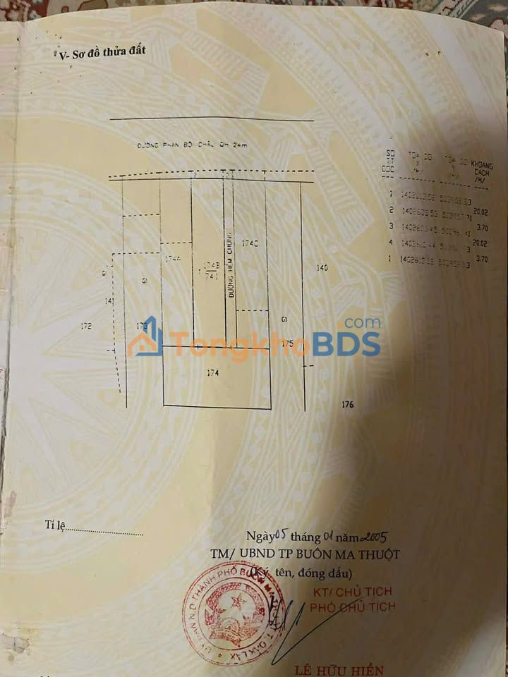 Nhà riêng Phan Bội Châu Buôn Ma Thuột 74m² 11 tỷ - Chính chủ bán