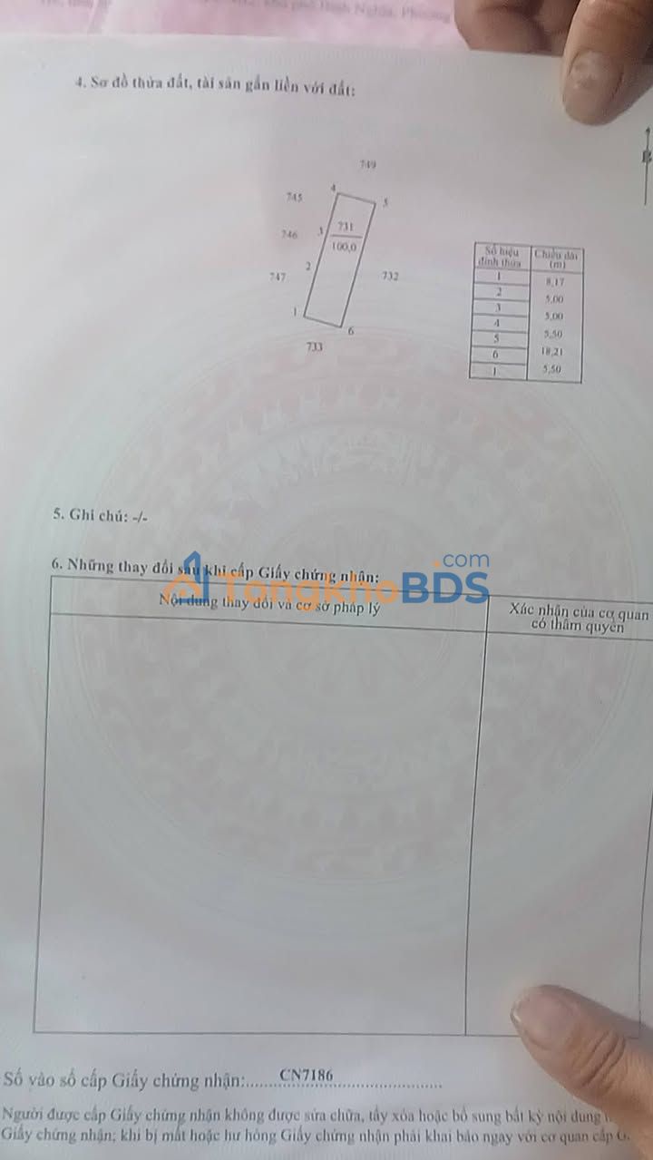 Đất nền Phú Khương Bến Tre 100m² 1 tỷ - Sổ đỏ chính chủ