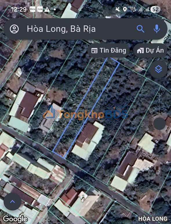 Đất nền Long Tâm 525m² thương lượng - Sổ đỏ chính chủ