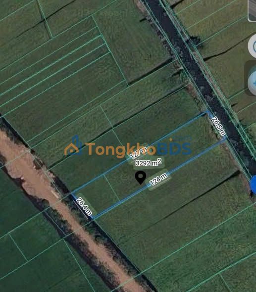 Đất nền Mỹ Thới Long Xuyên 3.300m² - Đường ô tô vào