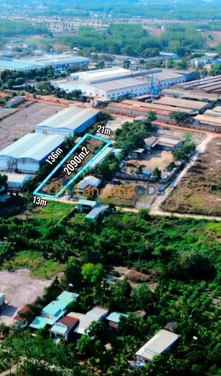 Đất nền Thuận An 2090m² 2.4 tỷ - Sổ đỏ chính chủ kề KCN