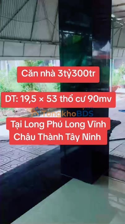 Nhà Long Vĩnh Tây Ninh 1034m² 3.3 tỷ - Giá tốt hiếm có