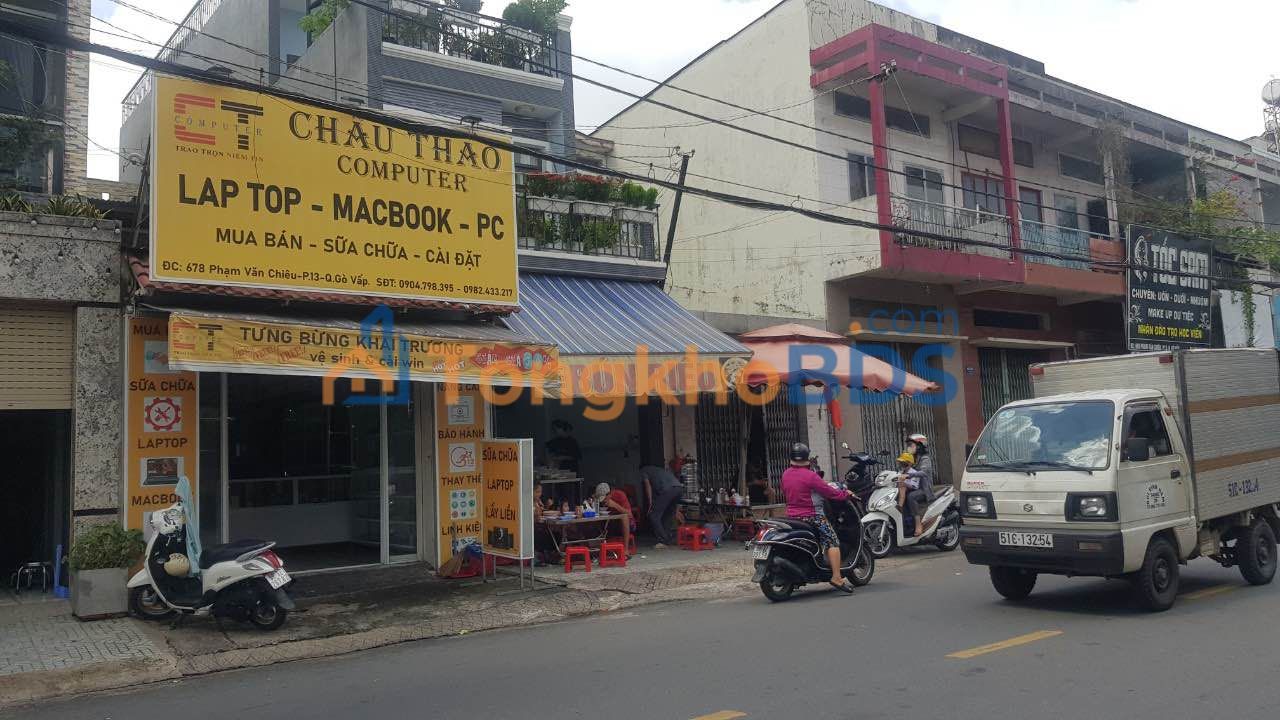 Nhà mặt tiền Phạm Văn Chiêu 64m² 12.5 triệu - Kinh doanh sầm uất