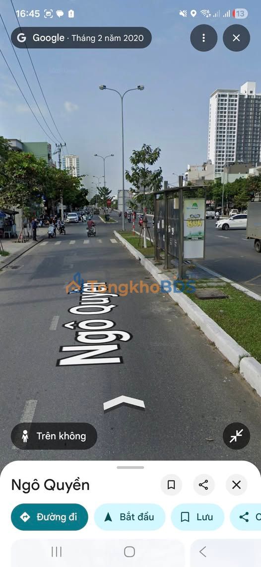 Đất nền Ngô Quyền Hòa Vang 535m² 28.9 tỷ - Xây dựng tự do