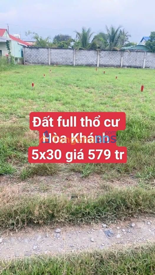 Đất nền Hòa Khánh Nam 150m² giá 579 triệu - Xây dựng tự do