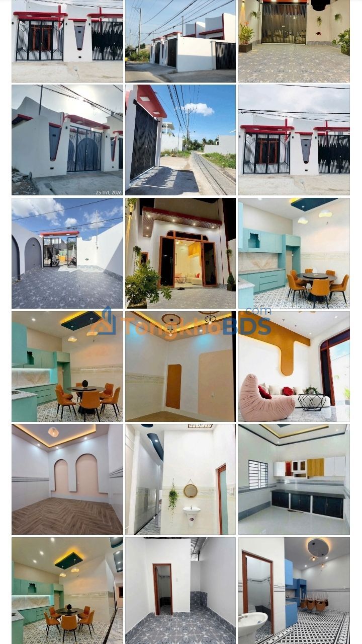 Nhà phố Sóc Trăng P3 150m² 1 tỷ - Mặt tiền kinh doanh