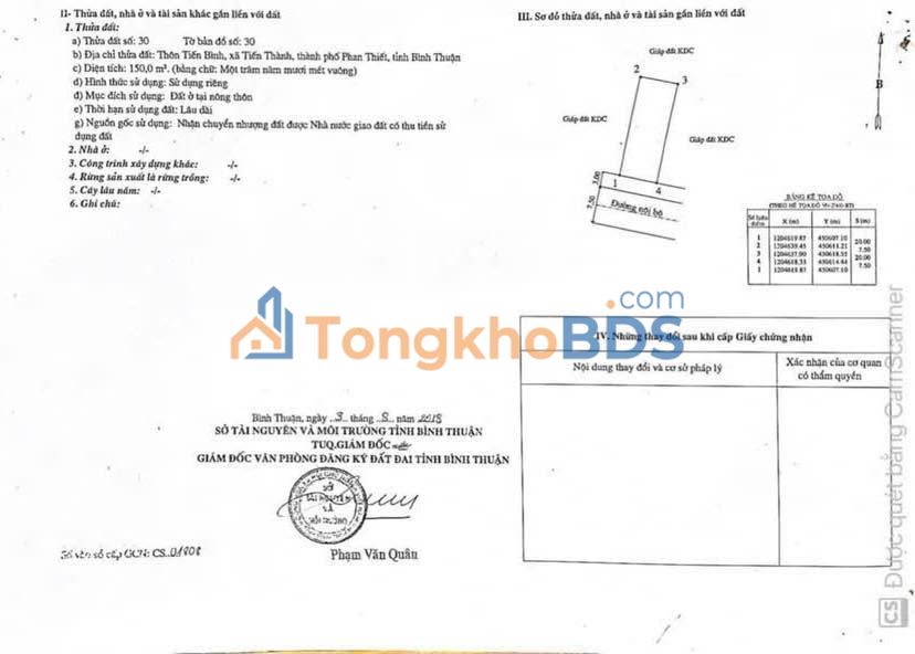 Đất nền Thung Lũng Đại Dương 150m² 1.3 tỷ - Đất thổ cư 100%
