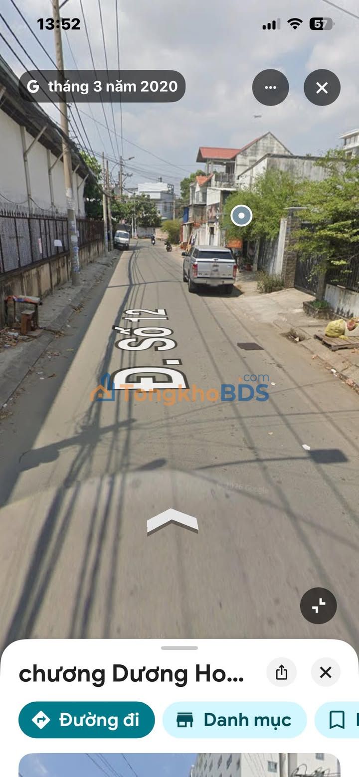 Đất nền Trường Thọ Thủ Đức 400m² 22 tỷ - Sổ đỏ chính chủ