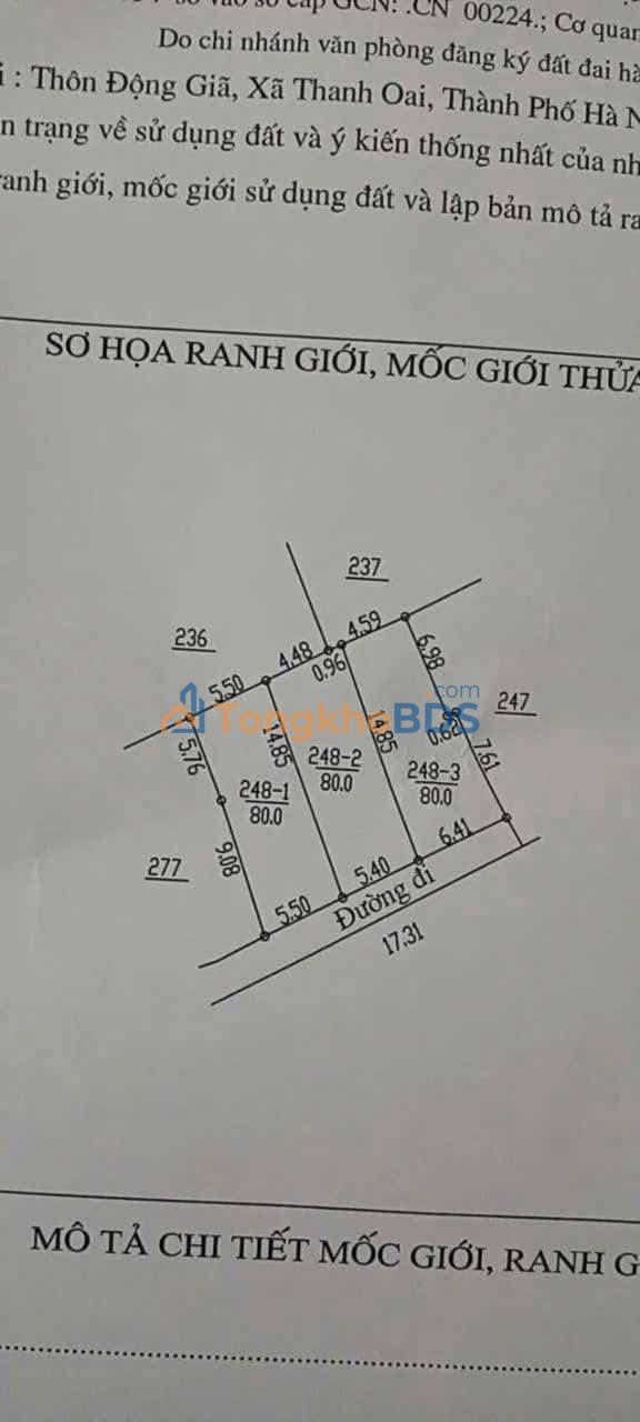 Đất nền Vinhome Olympic Thanh Mai 80m² 2 tỷ - Tiềm năng tăng giá