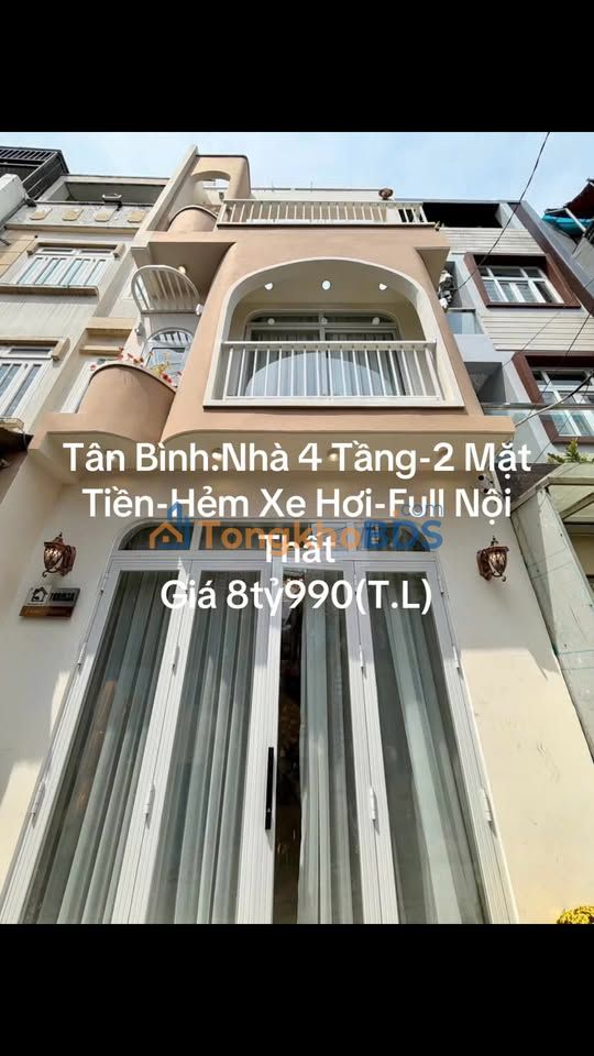 Nhà riêng Tân Bình 53m² giá 8,99 tỷ - Full nội thất