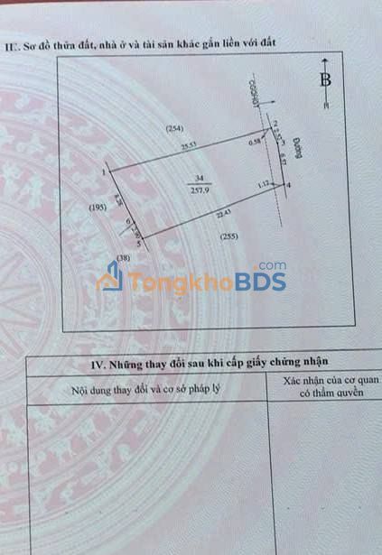 Đất nền Hưng Bình Vinh 258m² - Sổ đỏ chính chủ