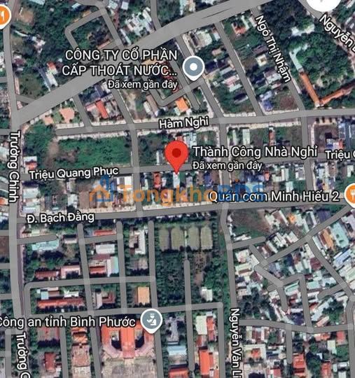 Đất nền Triệu Quang Phục Đồng Xoài 263m² sổ đỏ chính chủ