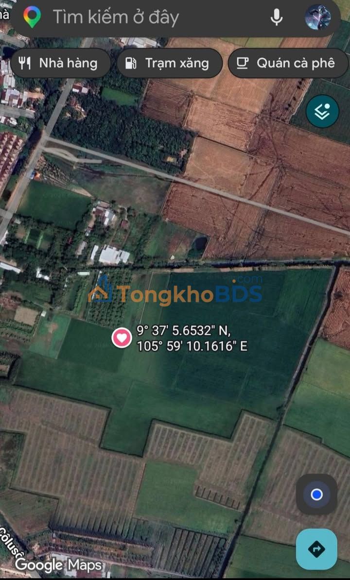 Đất farm Khóm 1 Sóc Trăng 900m² 975 triệu - Đầu tư dài hạn