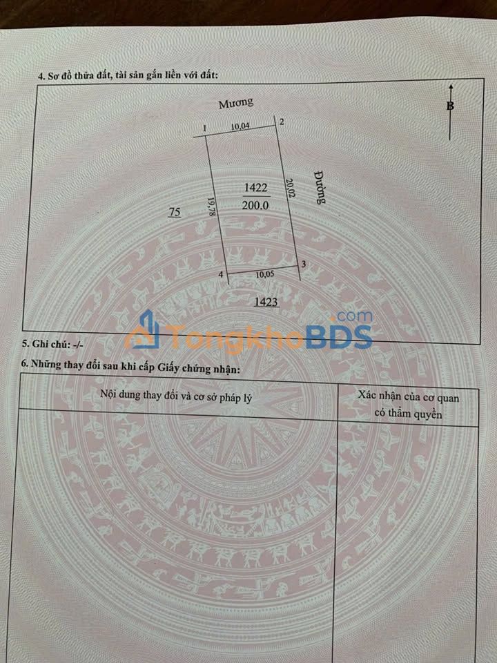 Đất nền Khoa Đà Hưng Tây 200m2 8,1 tỷ - Đất thổ cư