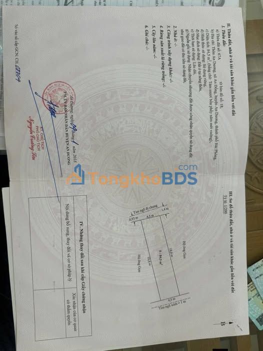 Nhà An Đồng An Dương 84,5m² 2,4 tỷ - Ô tô vào tận nhà