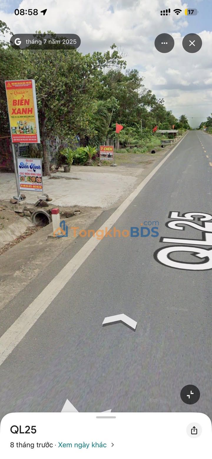 Đất nền QL25 Sơn Nguyên 144m² 6xx triệu - Đất thổ cư 100%