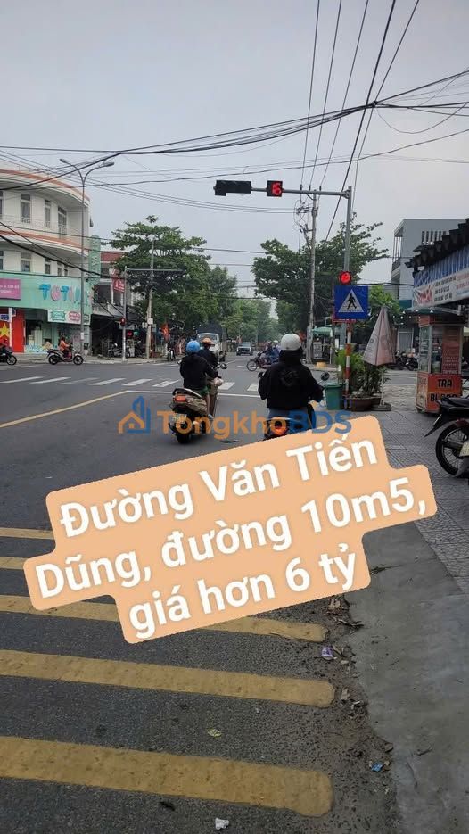 Nhà mặt tiền Văn Tiến Dũng Đà Nẵng 100m² giá 6.55 tỷ - Mặt tiền kinh doanh