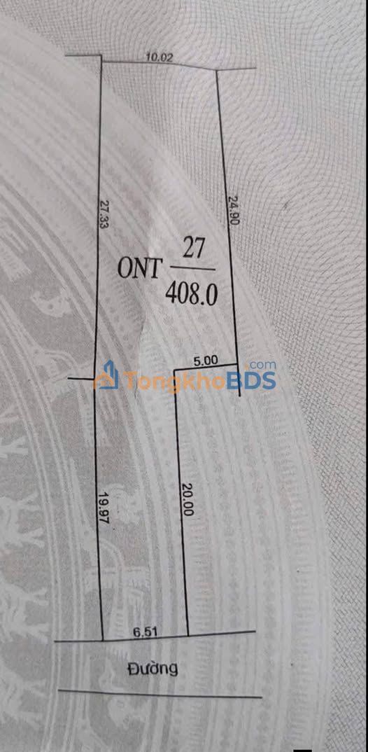 Nhà Hồng Phong Nam Sách 408m² 2 tỷ - Chính chủ sẵn ở