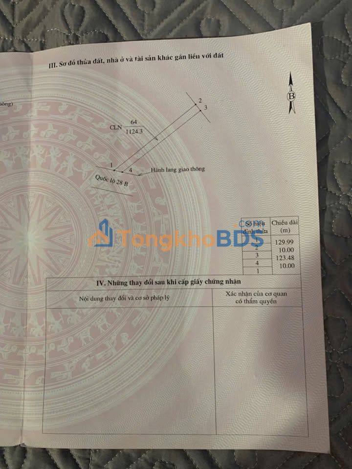 Đất nền Quốc lộ 28 Krông Nô 1300m² 1.2 tỷ - Giá tốt hiếm có