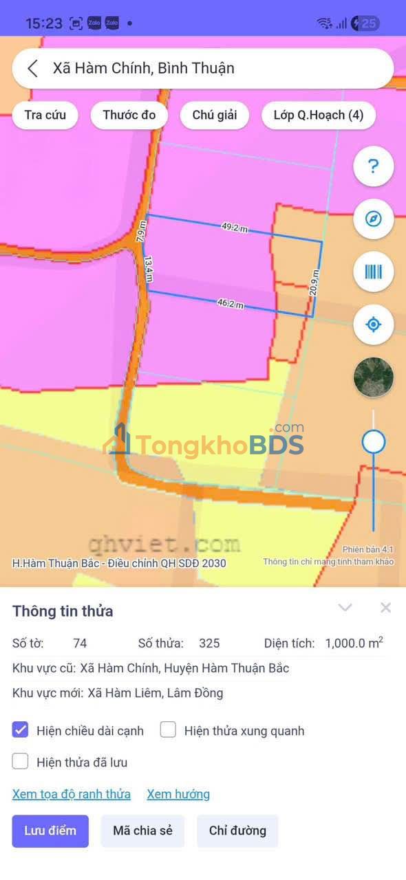 Đất nền Hàm Chính Bình Thuận 360m² 650 triệu - Thổ cư sẵn