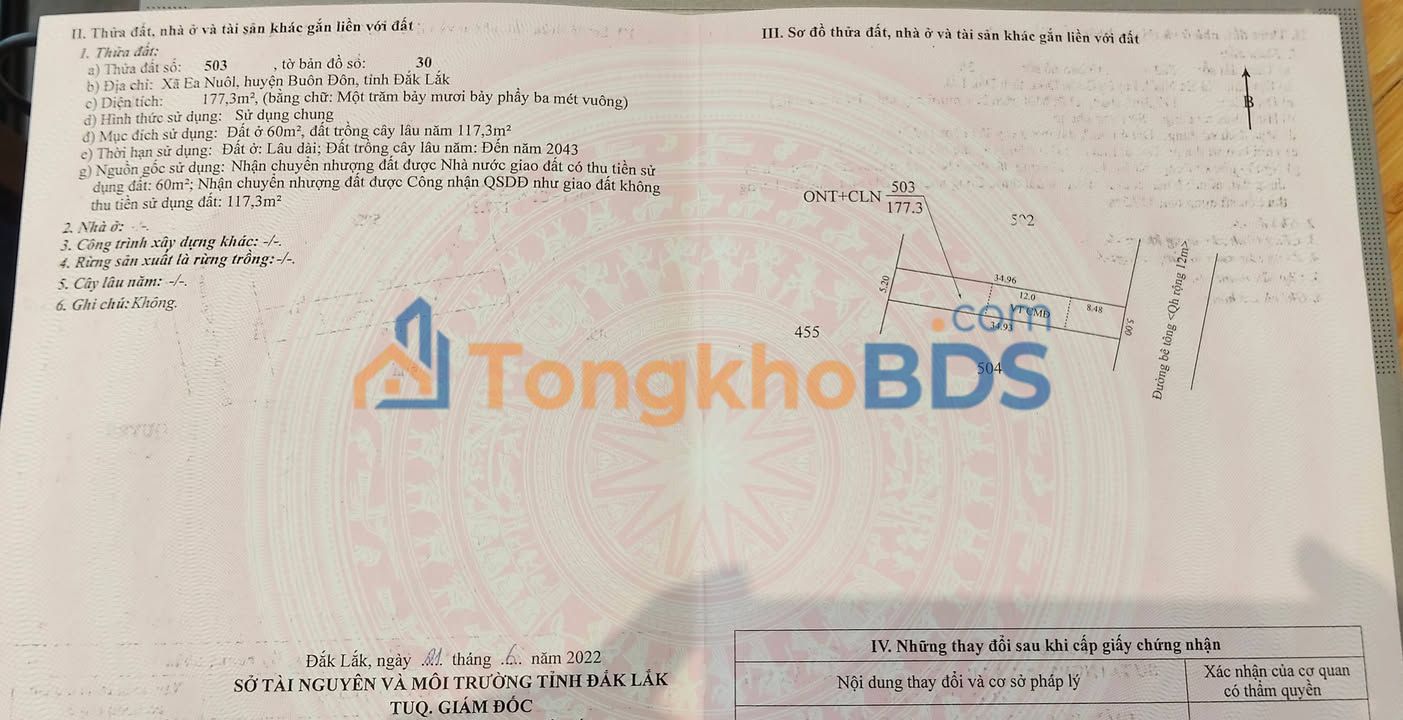 Đất thổ cư Nguyễn Thị Định 175m² 599 triệu - Sổ đỏ