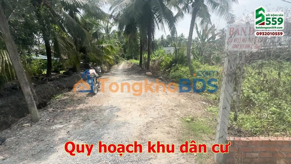 Đất nền Thạnh Hòa Bến Lức 120m² 800tr - Sổ đỏ chính chủ