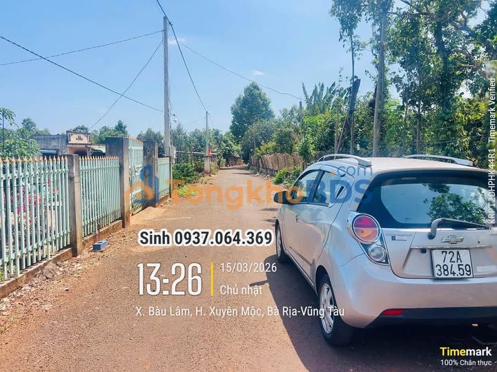 Đất Bàu Lâm Xuyên Mộc 1000m² 900 triệu - Sổ đỏ chính chủ