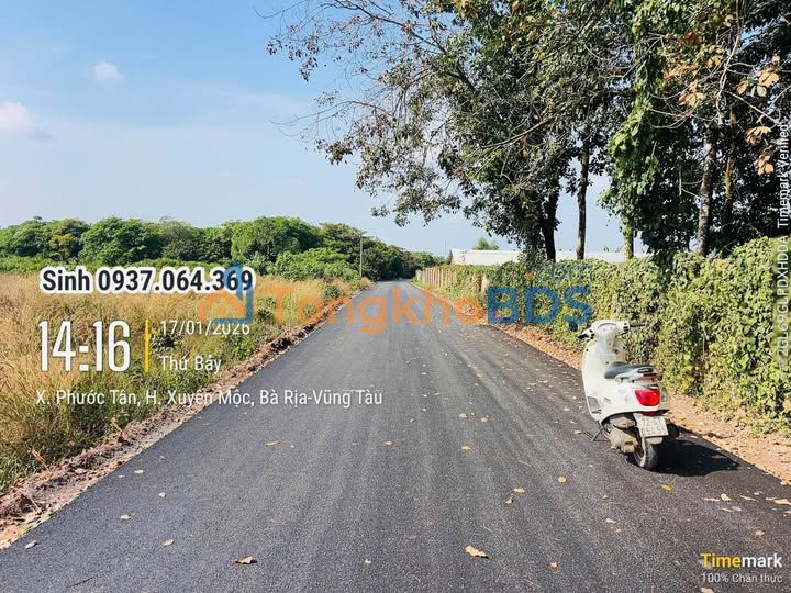 Đất nền Phước Tân Xuyên Mộc 350m² giá 1 tỷ - Đường to ô tô