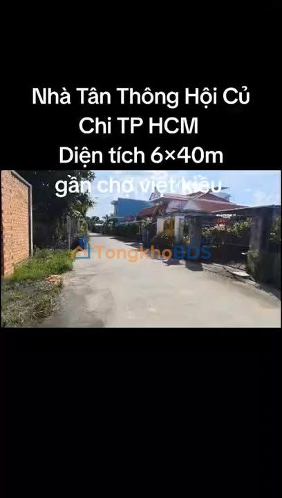 Nhà riêng Tân Thông Hội Củ Chi 240m² - Ô tô vào nhà