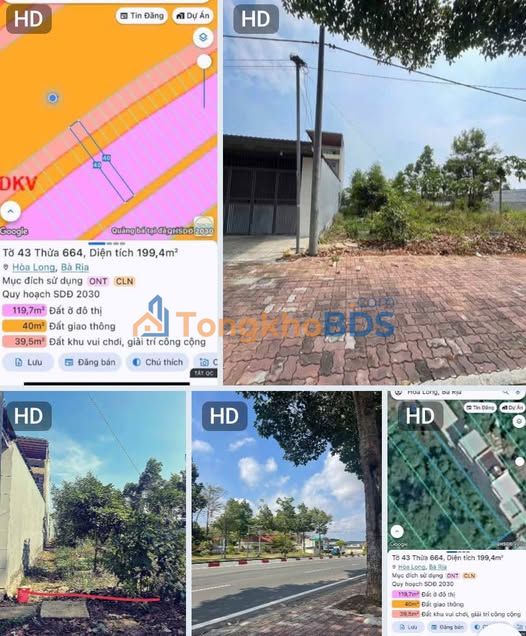 Nhà phố Hoà Long 80m² 3.39 tỷ - Mặt tiền kinh doanh