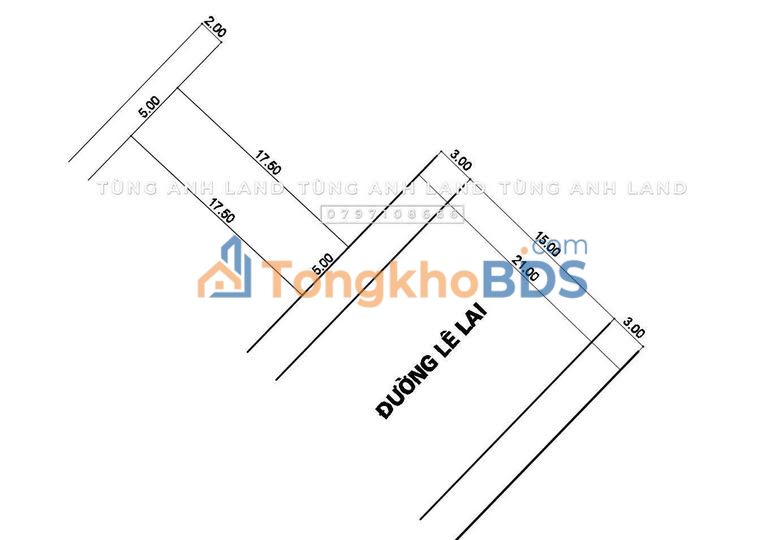 Đất đấu giá 47 Lê Lai Ngô Quyền 88m² 13 tỷ - Hạ tầng hoàn thiện