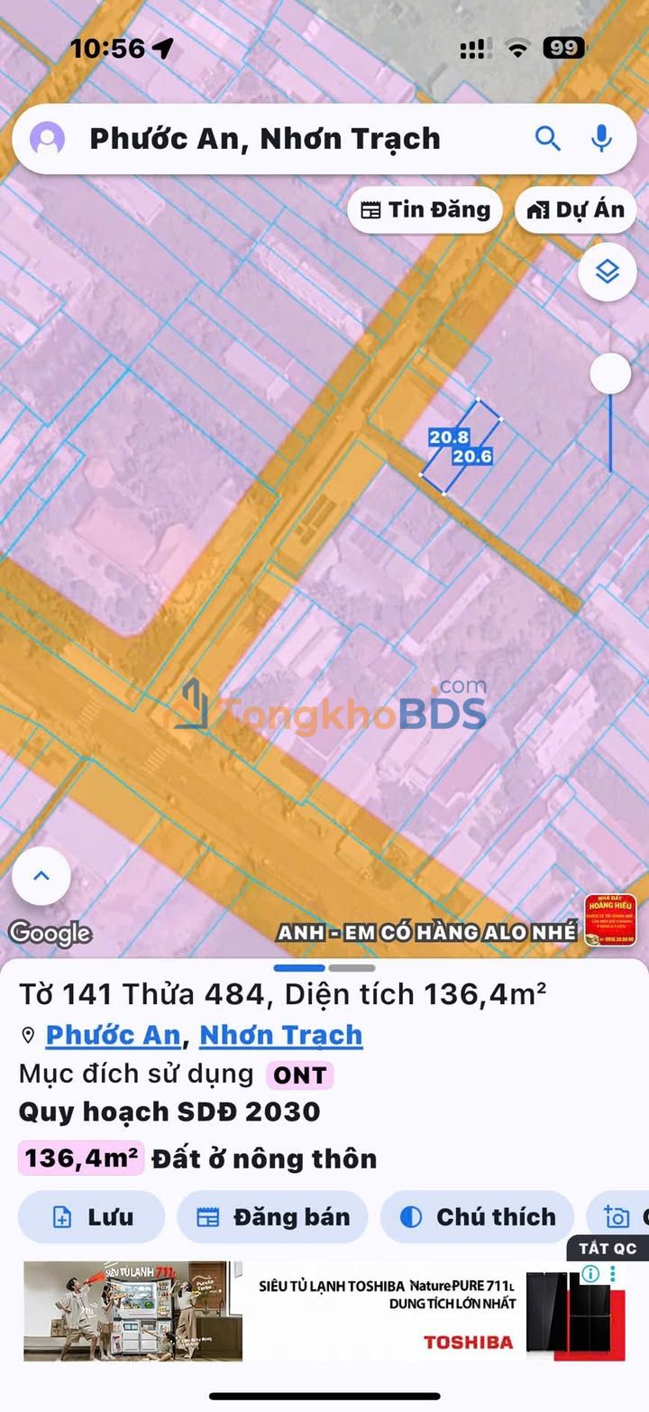 Đất nền Vĩnh Thanh Nguyễn Ái Quốc 118m² 1.95-2.35 tỷ - Thổ cư 100%