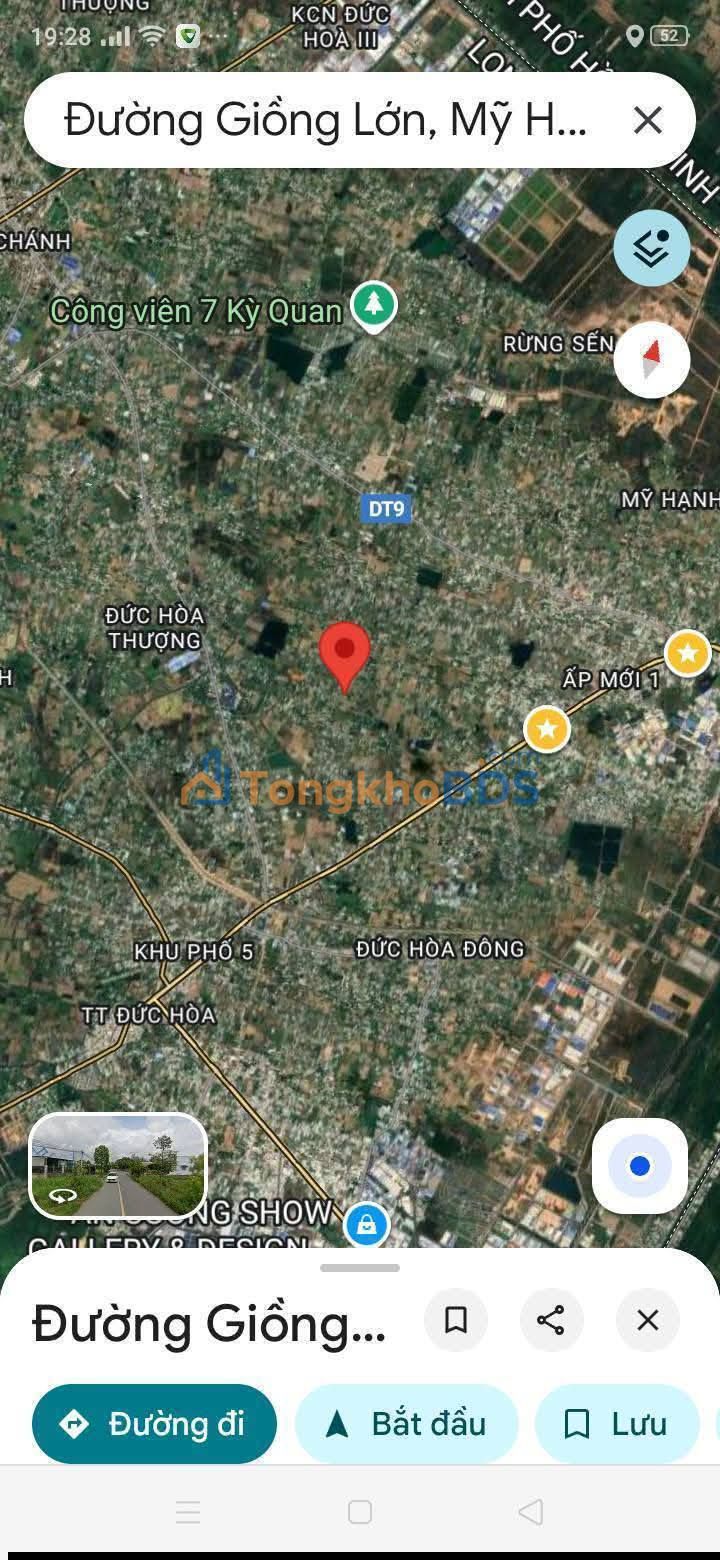 Đất nền Mỹ Hạnh Nam 289m² 3.3 tỷ - Sổ đỏ chính chủ