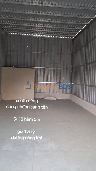 Nhà Dương Công Khi Hóc Môn 65m² 1.3 tỷ - Chính chủ bán