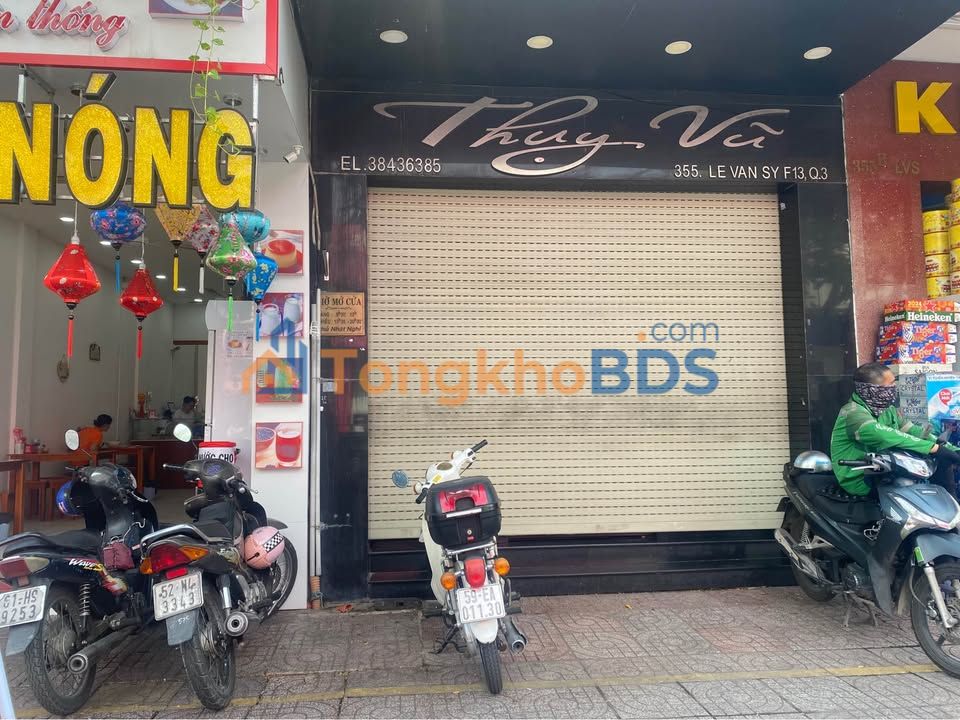 Nhà mặt tiền Lê Văn Sỹ Q3 90m² 40 triệu - Mặt tiền kinh doanh