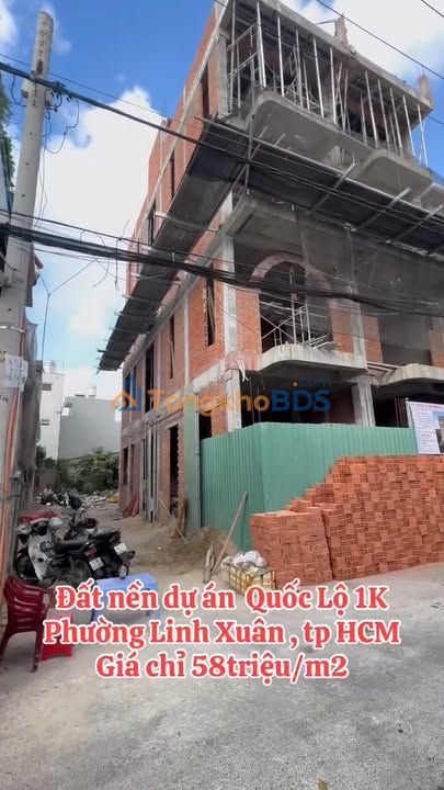 Đất nền QL1K Linh Xuân 86m² 4.988 tỷ - Sổ đỏ chính chủ