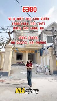 Townhouse Đặng Cương An Dương 130m² giá thỏa thuận - Sẵn sàng ở ngay