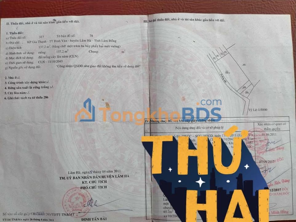 Đất nền Gia Thạnh 240m² 680 triệu - Đường to ô tô