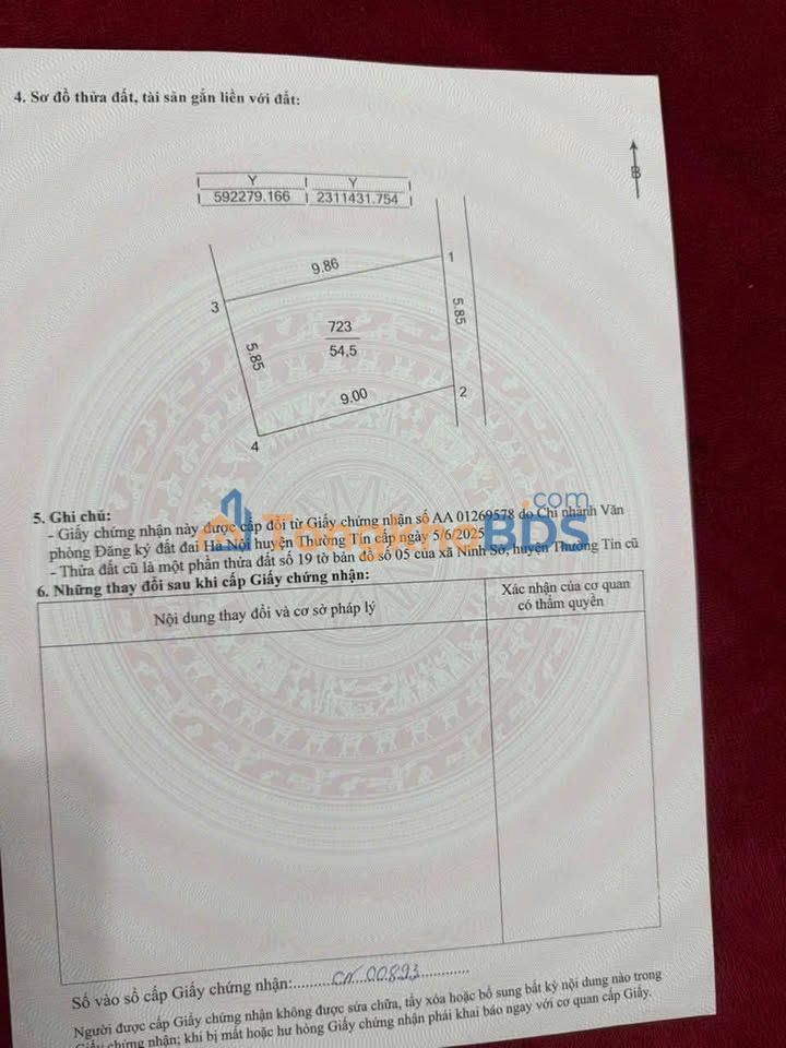 Đất nền Thôn Sở Hạ 55m² giá thỏa thuận - Hạ tầng hoàn thiện