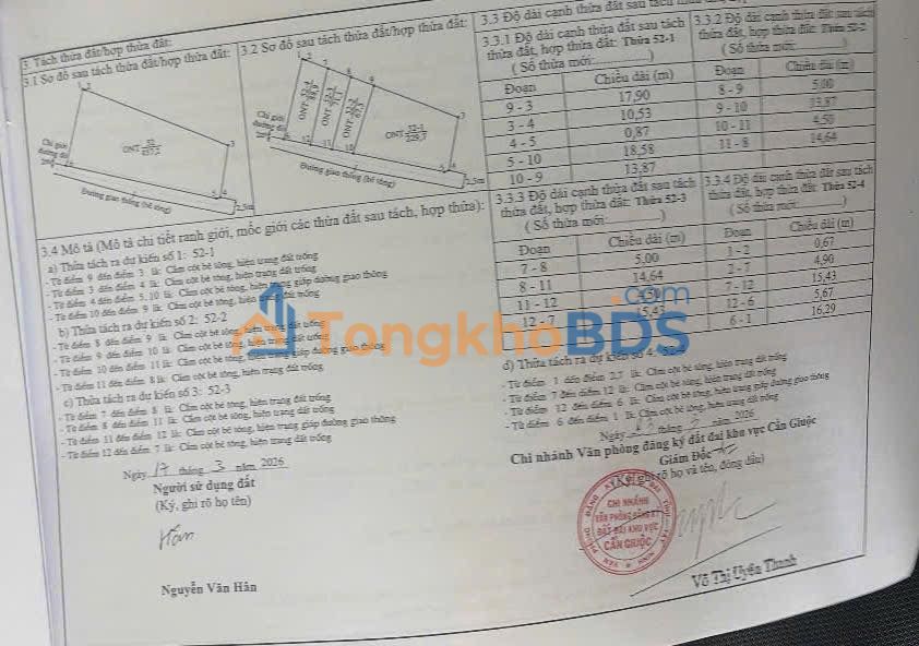 Đất Thuận Thành Cần Giuộc 76m² 630tr - Đầu tư dài hạn