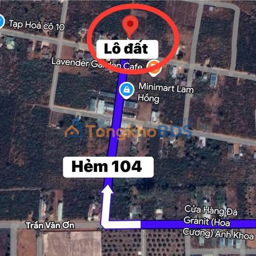 Đất Trần Văn Ơn Ia Grai 130m² 500-599 triệu - Sổ đỏ chính chủ