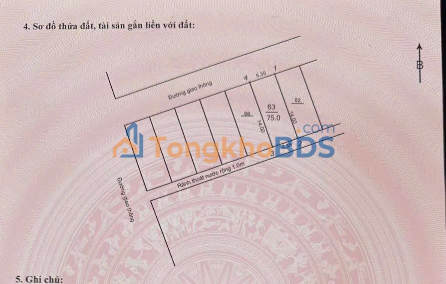 Đất nền Giang Biên Long Biên 75m² 1 tỷ - Sổ đỏ chính chủ