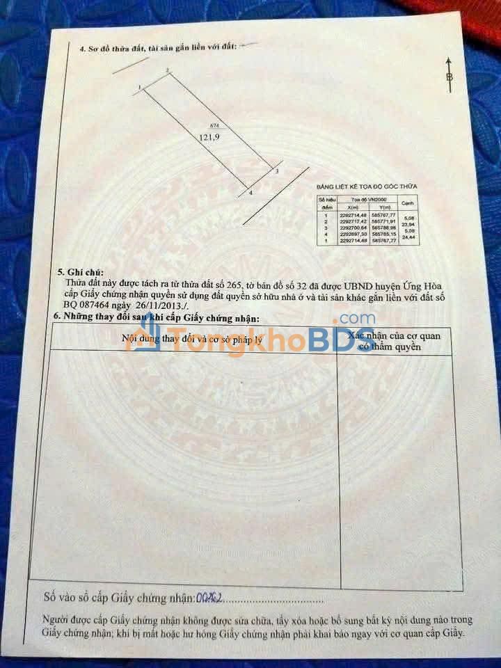 Đất nền Trung Tú 122m² giá 2.44 tỷ - Đường to ô tô