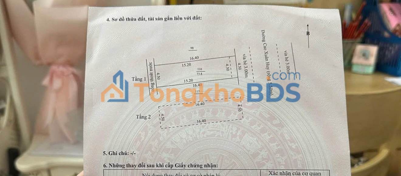 Nhà Cao Xuân Huy, Hải Châu 74m² 8.1 tỷ - Sẵn sàng ở ngay