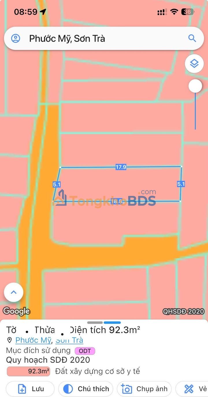 Nhà Võ Văn Kiệt Sơn Trà 92m² 7.5 tỷ - Chính chủ bán