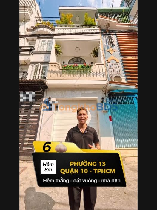 Nhà Cách Mạng Tháng 8 P15 Q10 24m² 6 tỷ - Ô tô vào tận nhà