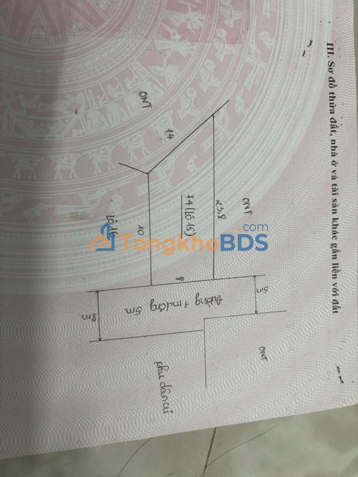 Đất thổ cư Thôn Chiềng Liên Sơn 128m² 1.9 tỷ - Sổ đỏ chính chủ