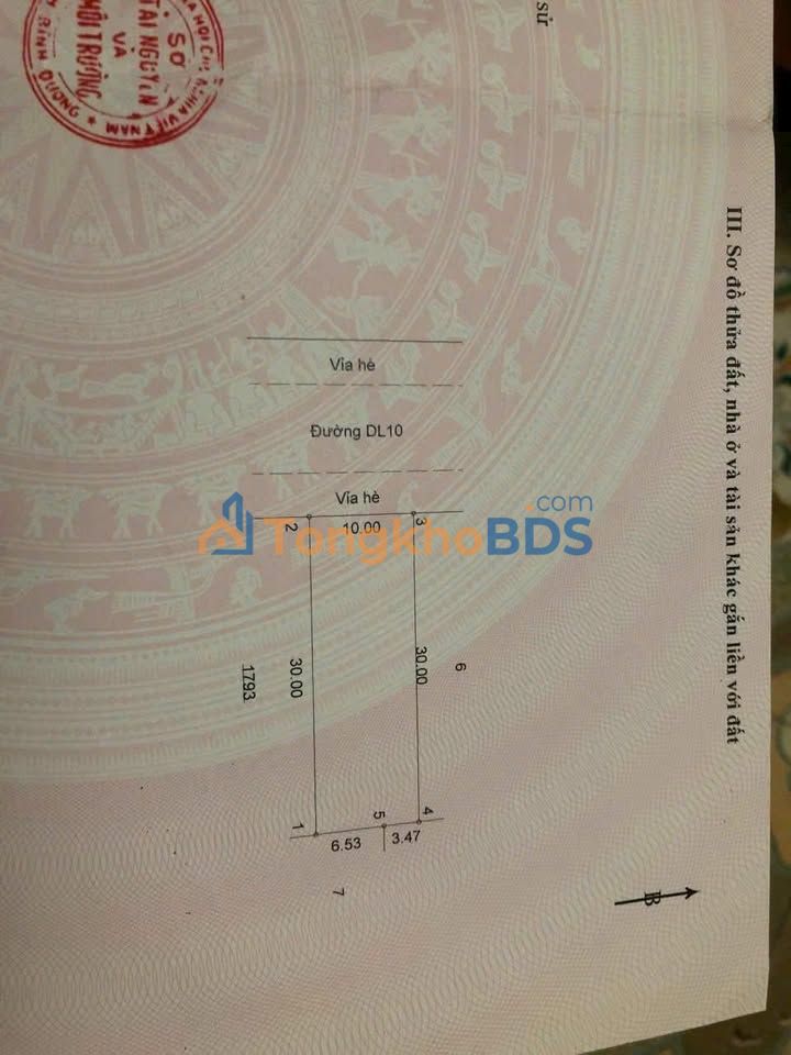 FrontHouse Thới Hòa Bến Cát 300m² - Mặt tiền kinh doanh