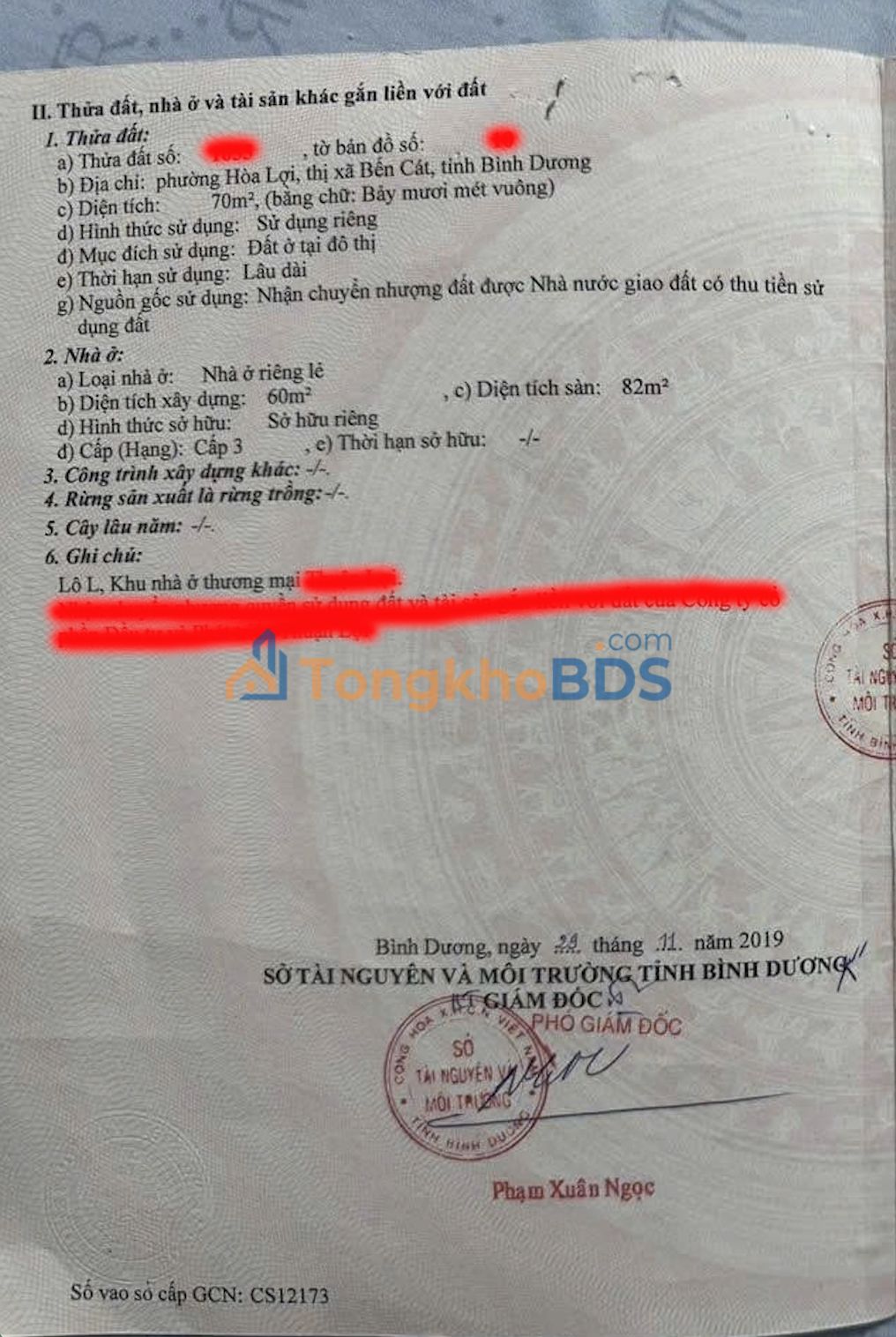 Nhà riêng Hòa Lợi 70m² 1.8 tỷ - Chính chủ sẵn sàng ở ngay